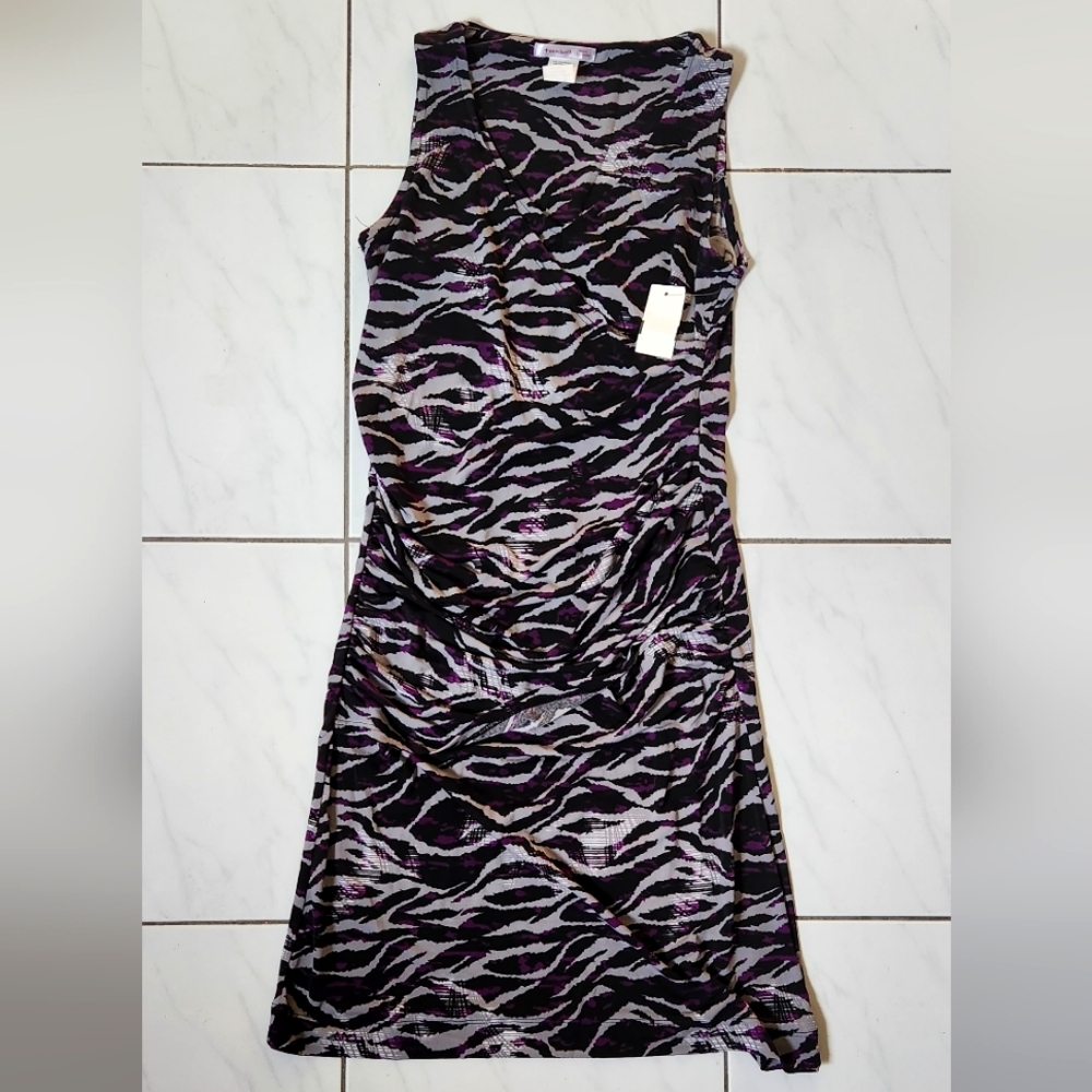 TEENBELL PURPLE LEOPARD PRINT